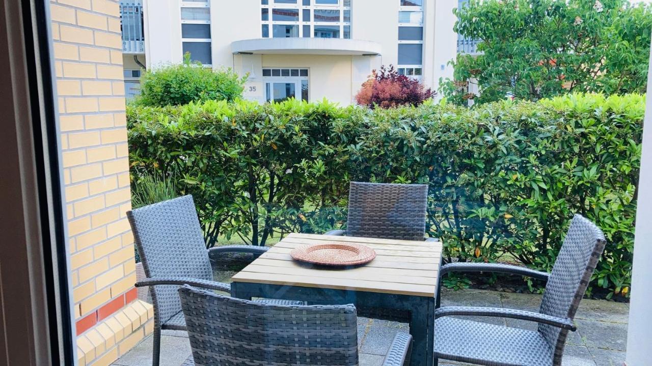 Fewo II Villa Nicole Hafenstrasse 37 ツィングシュト エクステリア 写真